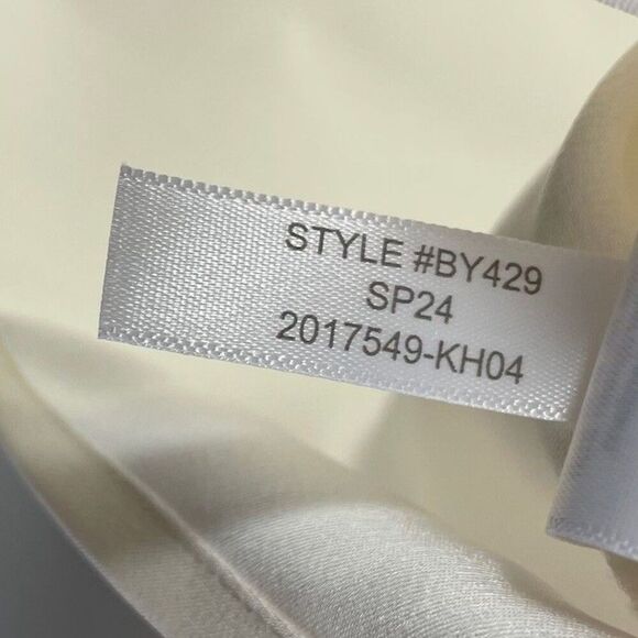 J.CREW Top Women XXS Sleeveless Button-Back Shell NEW Ivory BY429 - Picture 10 of 10